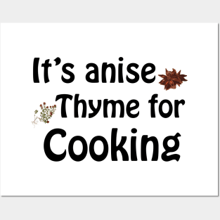 Its anise thyme for cooking Posters and Art